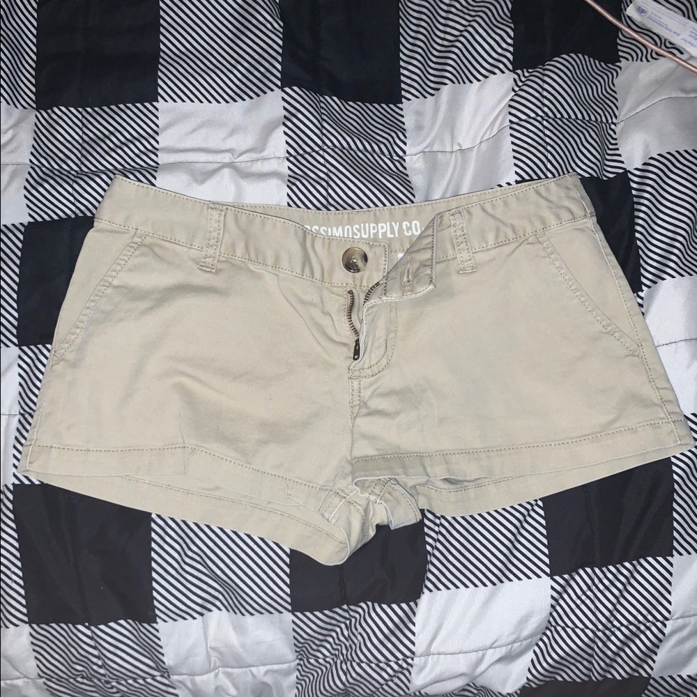 Khaki shorts